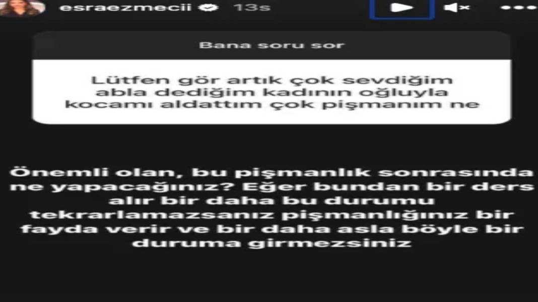 Esra Ezmeci'ye gelen itiraf mide bulandırdı! Abla dediğim kadının oğluyla kocamı... Bu itiraf bekarları ilişkiden soğutur! 3
